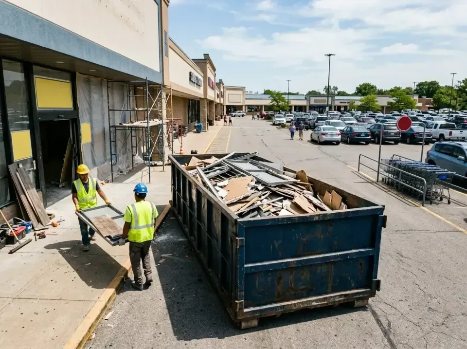 retail-store-renovation-debris-003 — frequently asked questions, Roll-off Dumpster Rentals in League City, TX